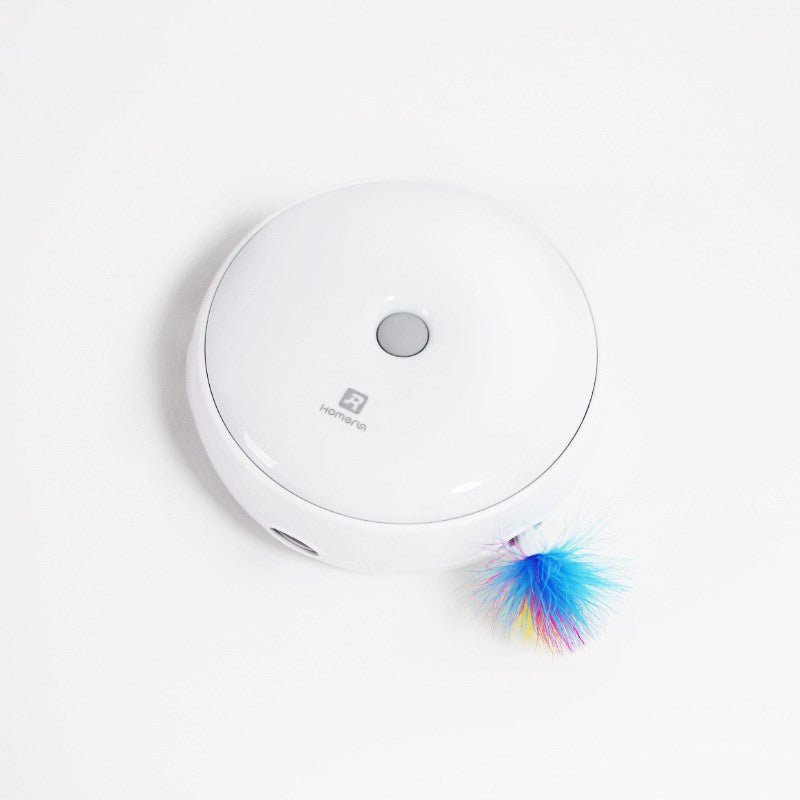 Electric feather cat ticker