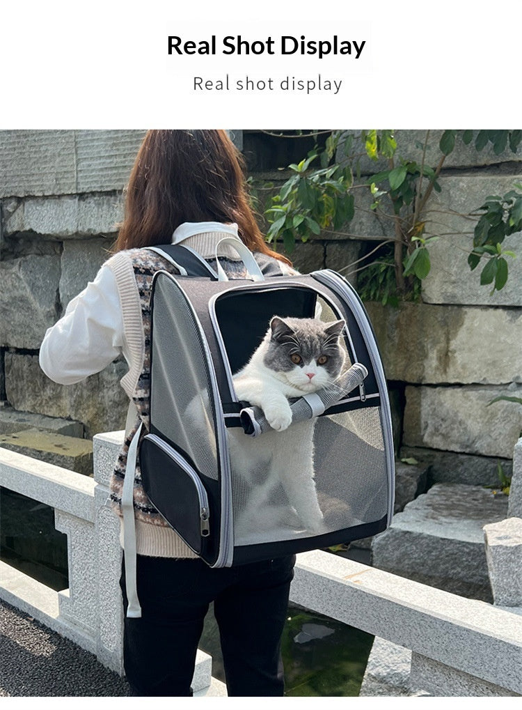 Cat Carrier, Small Pet Backpack, Pet Travel Bag