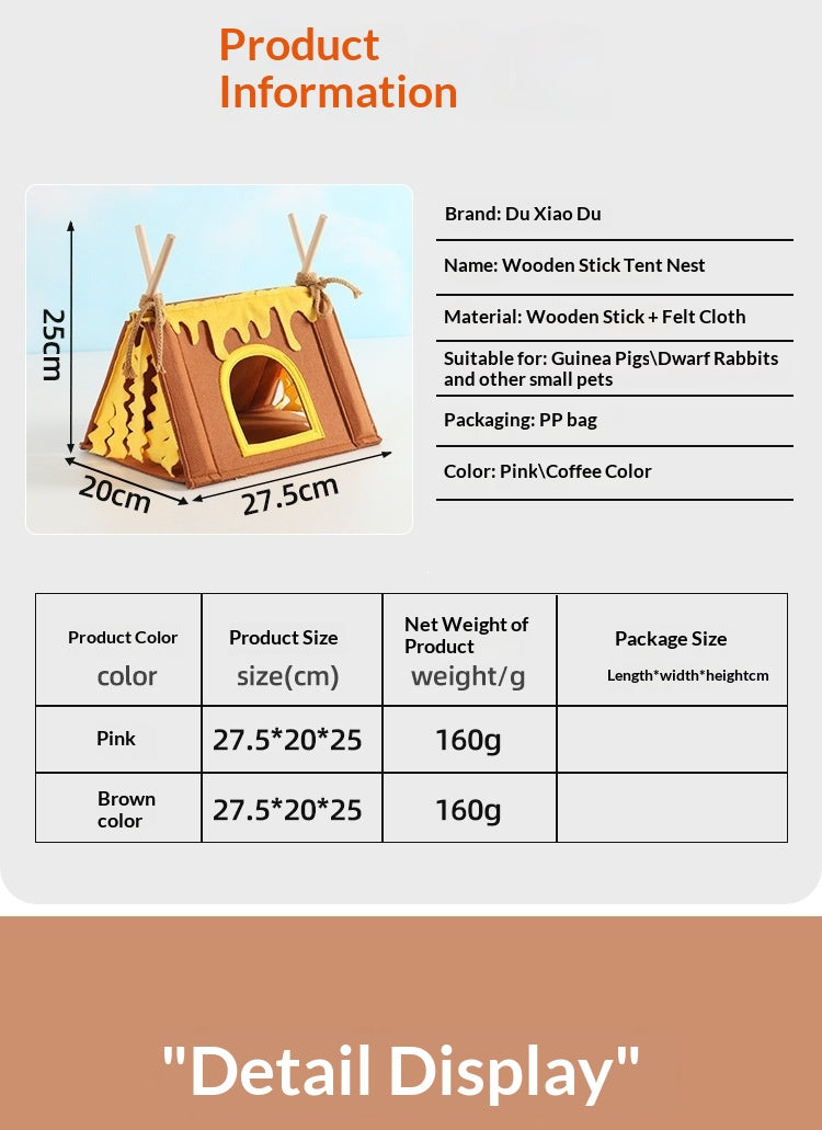 Rabbit Hideaway Pet House