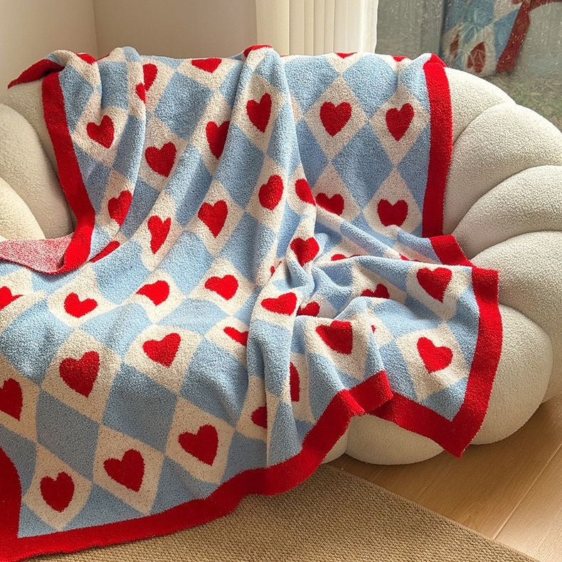 Nap Sofa Office Shawl Air-Conditioning Warm Blanket