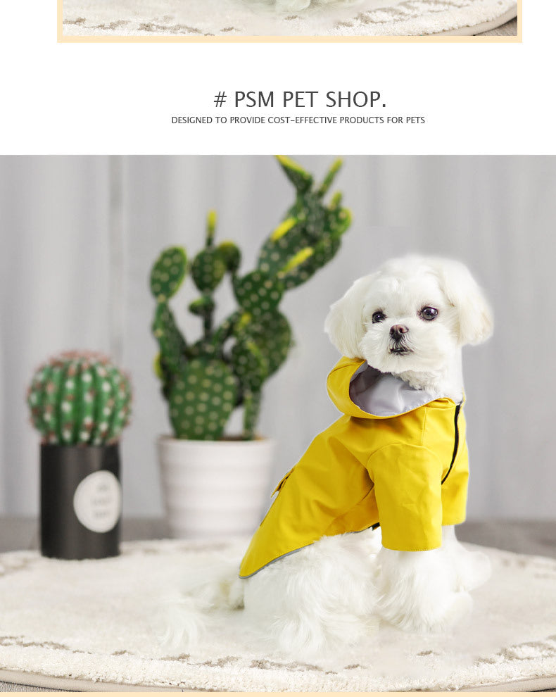 Mesh Breathable Solid Color Pet Windbreaker