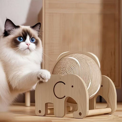 Cat Scratching Ball Roller Vertical Scratching Post Wear-Resistant Toy