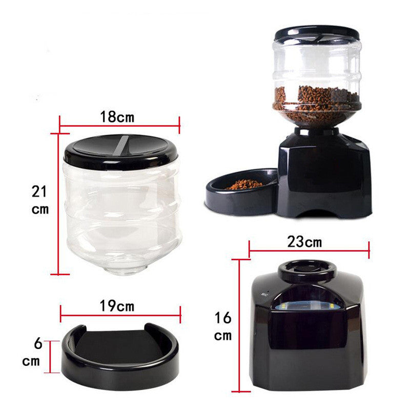Three-meal Timed Quantitative Pet Automatic Feeding Machine