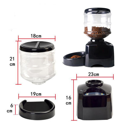 Three-meal Timed Quantitative Pet Automatic Feeding Machine