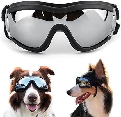 Stylish Windproof Dog Sunglasses Handsome Pet Goggles For Large  Medium Breeds With Sun Protection Anti Fog & Adjustable Strap For Driving Swimming Surfing