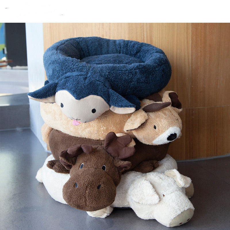 Cartoon Winter Warm Universal Pet Nest