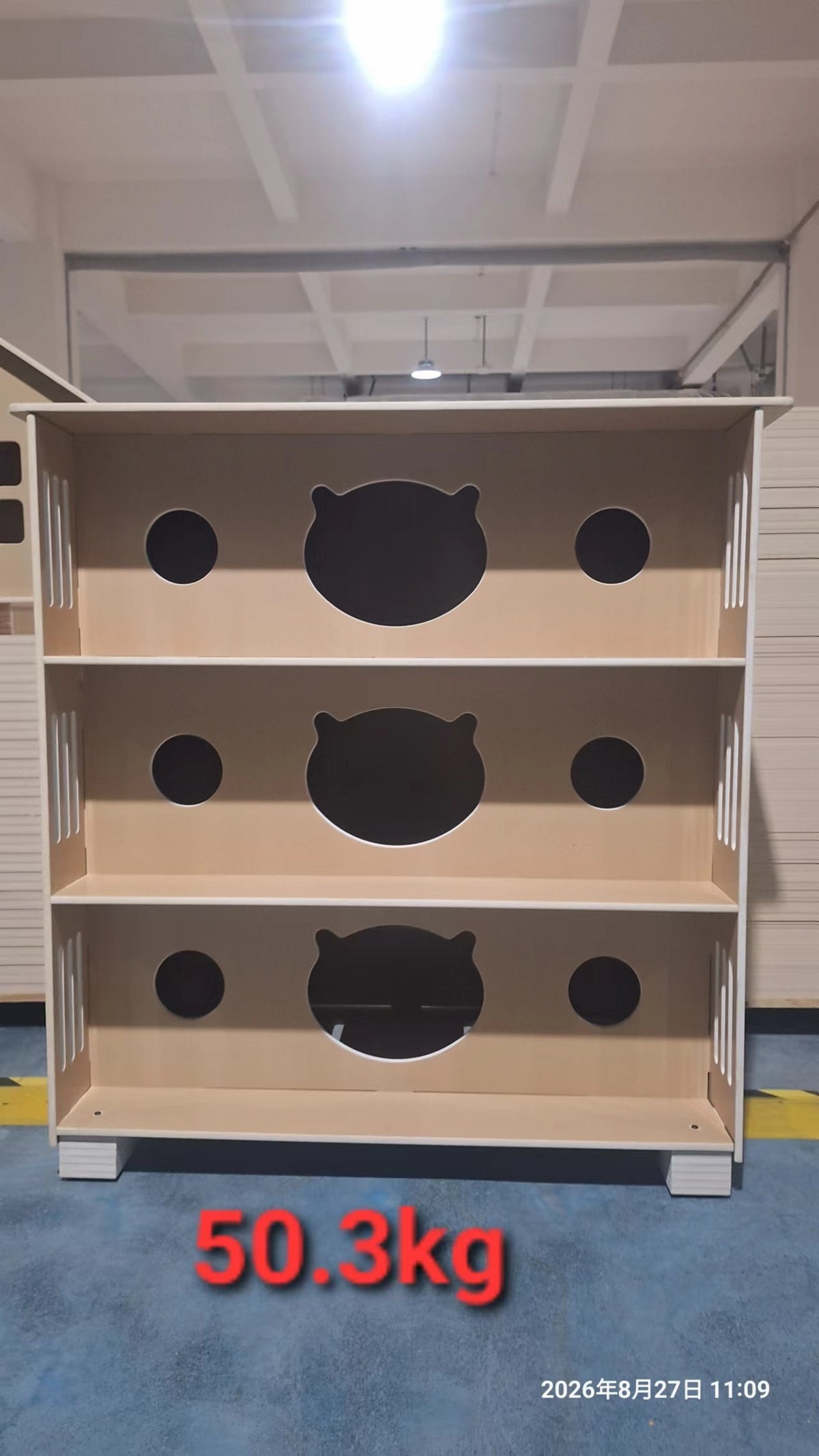 3 Tier Multi Cat Design Three Separate Compartments Accommodate Several Cats Giving Each Pet Its Own Private Resting Zone
