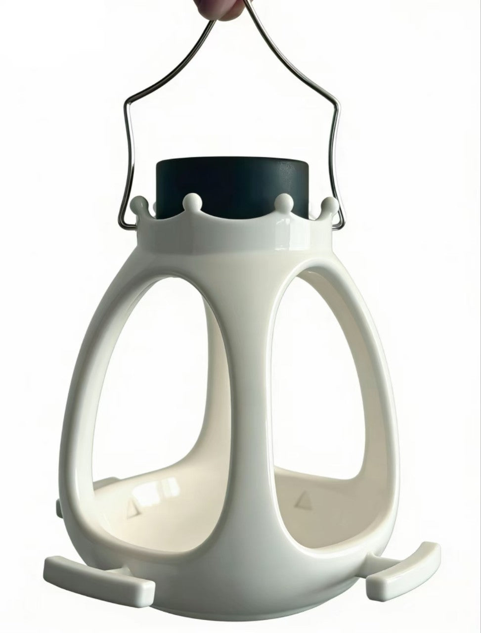 New Solar-Powered Crown Bird Feeder