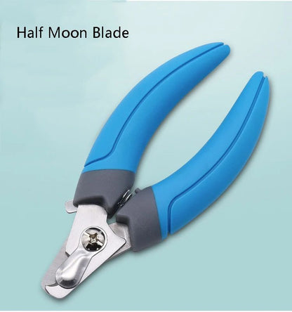 Stainless Steel Half Moon Blade Nailclippers Household Cat Claw Nail Cutters Beauty Clippers For Pets Cats Dog Supplies