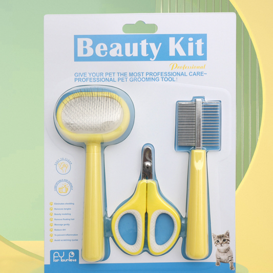 Needle Comb Brushed Fluffy Nail Scissors Comb Cat