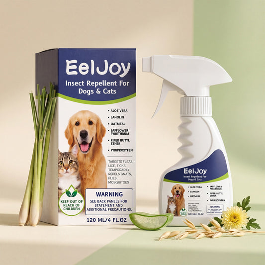 Eeljoy Dog And Cat Repellent Agent, Universal For Cats And Dogs, Daily Repellent And Cleaning Agent To Maintain A Comfortable Pet Skin Surface