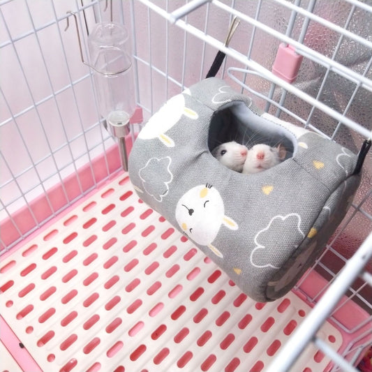 Guinea Pig Warm Cotton Nest Small Pet Hanging Hammock