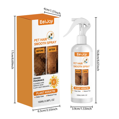 Pet Deodorant Hair Spray Gentle Care Dog Hair Fresh Fragrance Daily Cleaning And Care Products