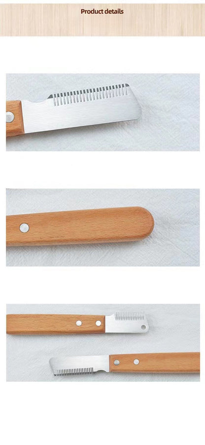 Hair Plucking Knife Pet Comb And Shaver West Highland Bull Terrier Schnauzer Terrier Dog Grooming Tools Pet Supplies