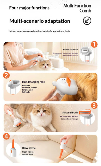 Multi-Functional Pet And Household Hair-Collecting Cleaner