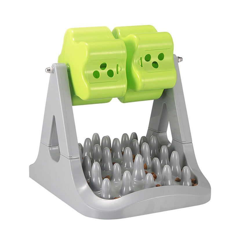 Rotating Toy For Pet Dog Roller Type Food Leakage Device