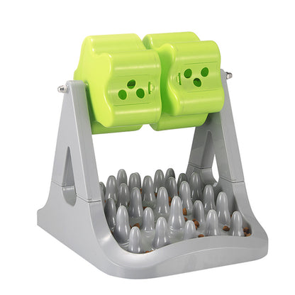 Rotating Toy For Pet Dog Roller Type Food Leakage Device