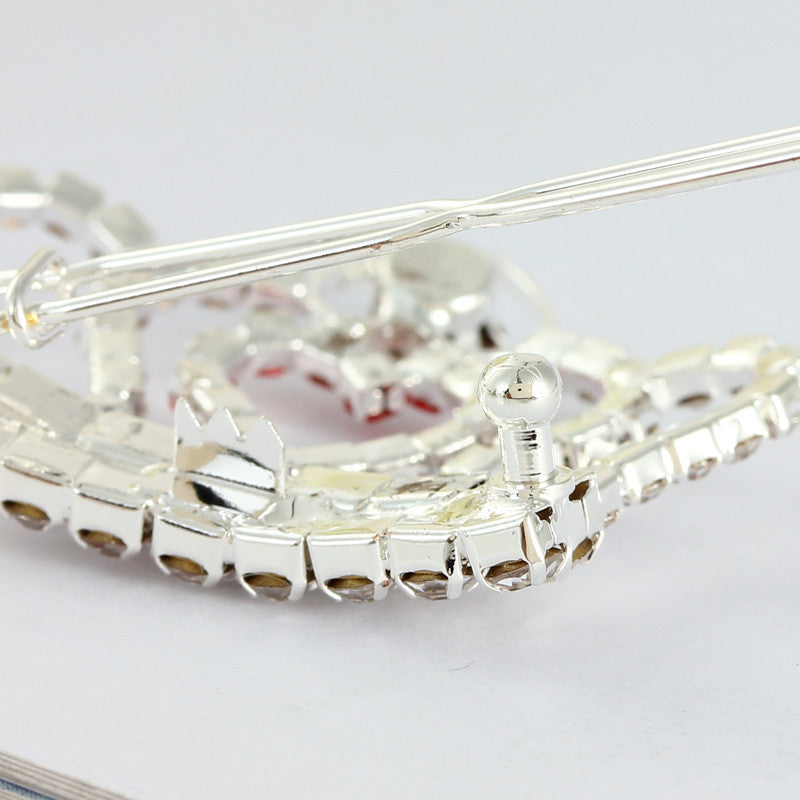 Rhinestone Small Crown Barrettes Dogs And Cats Supplies