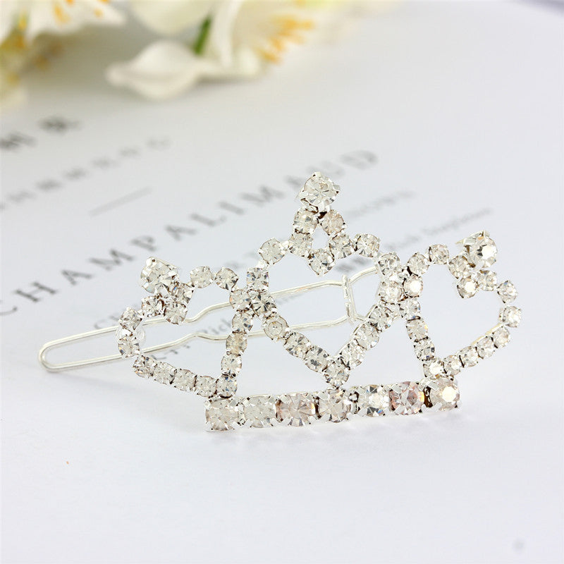 Rhinestone Crown Headdress Pet Decorations
