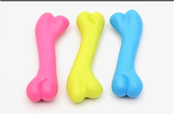 Pet Toys, Rubber Bite Resistant Toys, High Quality Dog Bone Type