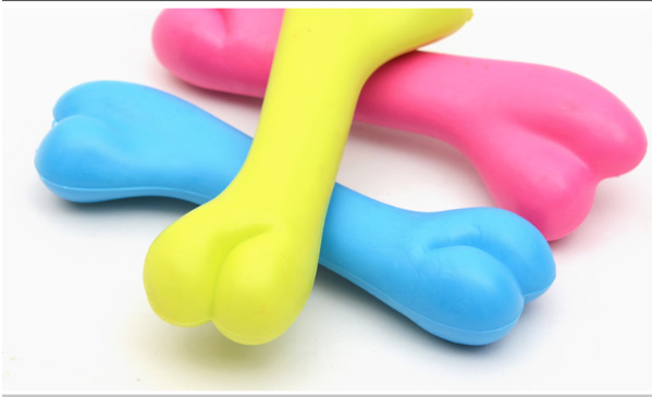Pet Toys, Rubber Bite Resistant Toys, High Quality Dog Bone Type