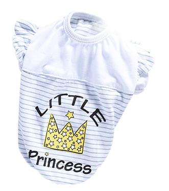Teddy Poodle Pomeranian Striped Print Small Dog Costume
