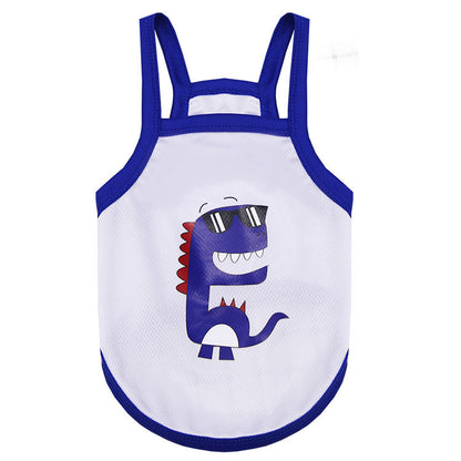 Pet Avocado Camisole Mesh Breathable Clothes