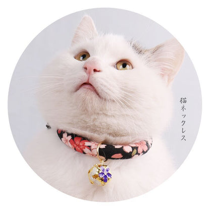 Cat Collar Pet Dog Small Japanese Bell Collar