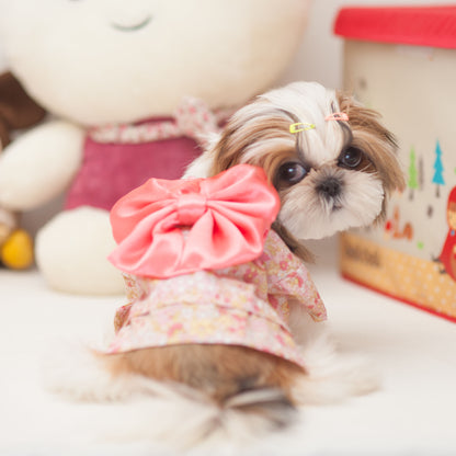 Idyllic Floral Cat Dog Pet Clothes