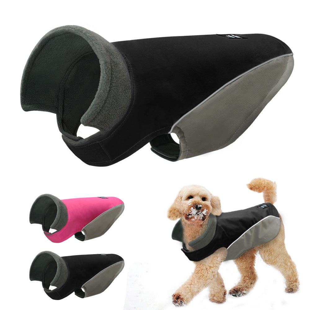 Autumn and Winter Two-Legged Waterproof Dog Ski Suit