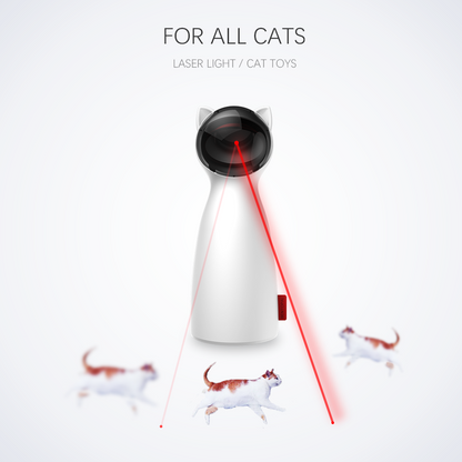 Creative Cat Pet LED Laser Funny Toy Smart Automatic Cat Exercise Training Entertaining Toy