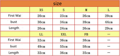 Embroidered Vest Casual Pet Clothes
