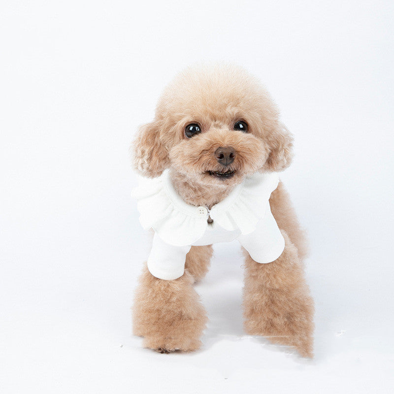 Only Pet Town Autumn And Winter New Pet Clothes Thickened Color Long-sleeved Inner With A Base And Inner Dog Clothes