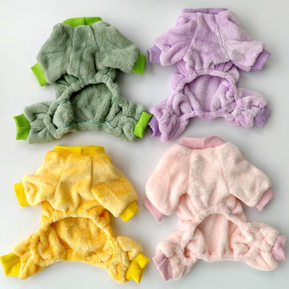 Pet Dog Clothes Fruit Fleece