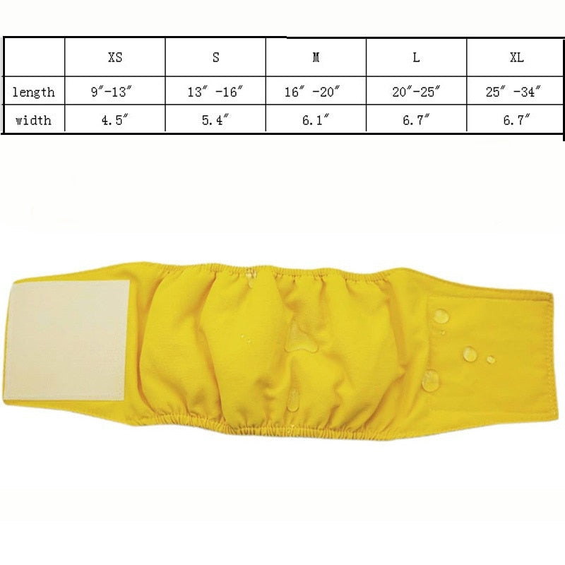Large dog physiological pants pet supplies