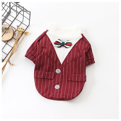 Cotton autumn and winter dog clothes