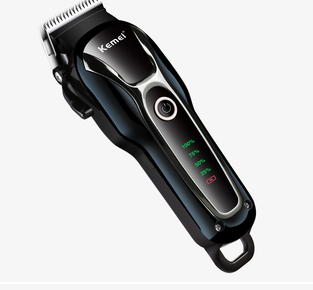 Large-capacity LCD Display Electric Hair Clipper