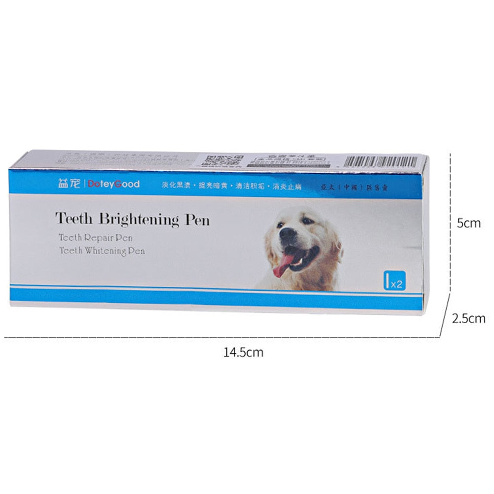 Pet Teeth Repairing Kit For Dog Cat Teeth Cleaning Pen Kit