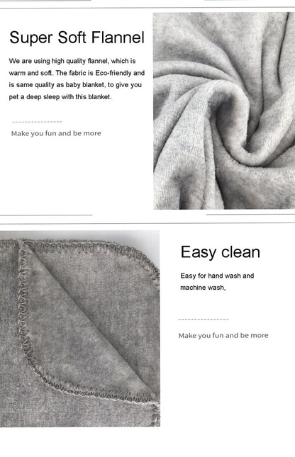 Dog Flannel Deep Sleeping Blanket