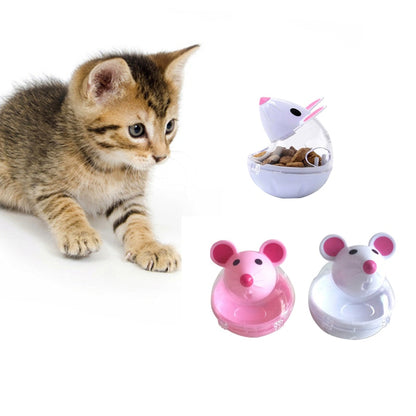 Pet Leaking Device Mouse Tumbler Funny Cat Interactive Toy