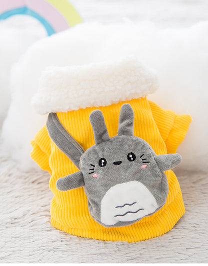 Corduroy pet clothes