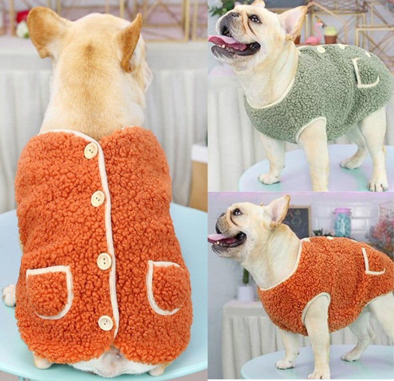 Dog Feet Clothes Vest Vest Coat Autumn Winter Clothes