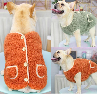 Dog Feet Clothes Vest Vest Coat Autumn Winter Clothes