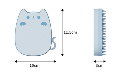 Pet Sponge Silicone Comb For Cats