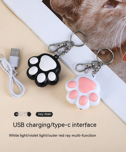 Projection Multi-pattern Infrared Blue Light Cat Interactive Toy USB Funny Cat Pen Pet Supplies