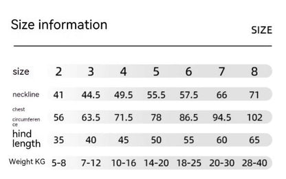 Pet Medium And Large Shiba Inu Four-legged One-piece Tooling Outdoor Mountaineering Suit Casual Assault Clothes