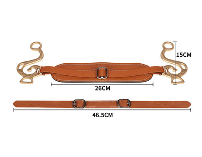 Horse Training Halter Horse Equipment Leather Horse Bridle Durable Equestrian Gear Equestrian Supplies