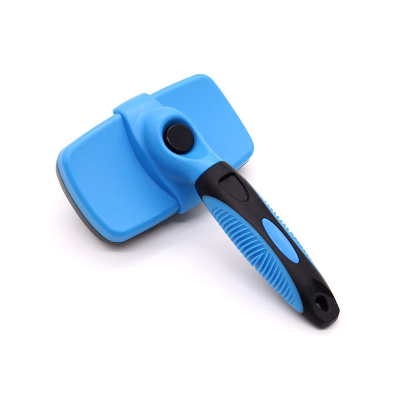 Pet Hair Removal Comb-Large Blue-1 Pack-Box
