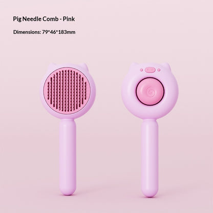 Pet Comb Open Knot Comb Cat Comb Dog Self-cleaning Needle Comb Cat Comb Brush Floating Hair A Generation Of Cross-border