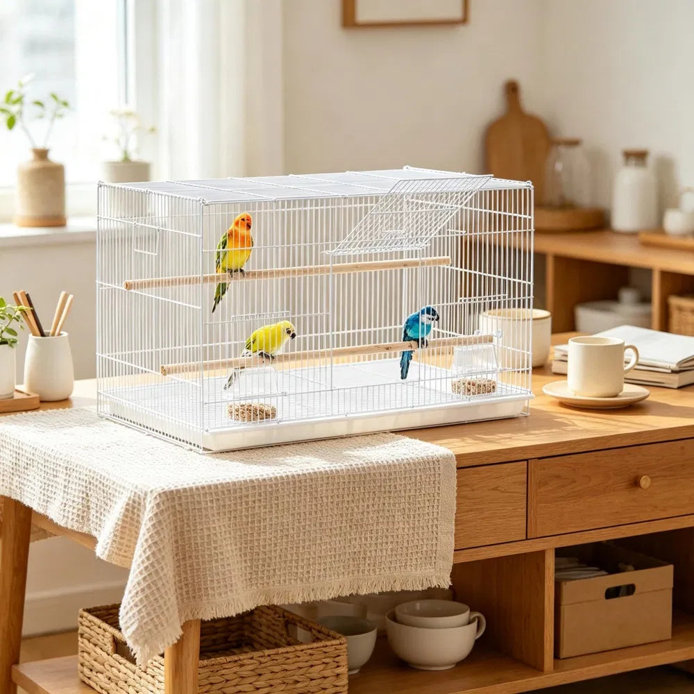 Bird Cage with Easy to Clean